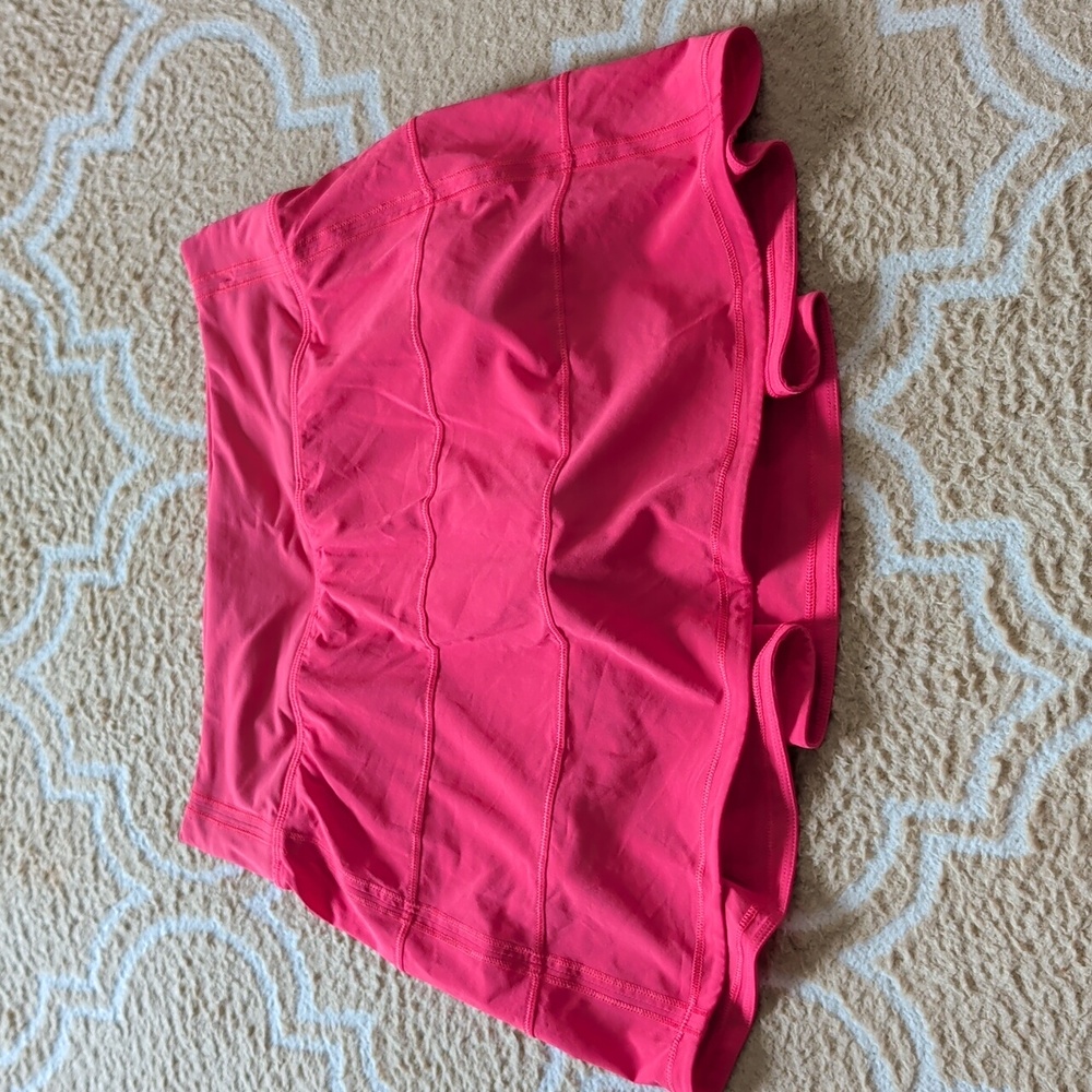Lululemon Pace Rival Mid-Rise Skirt *Long Lip Gloss EUC - Picture 2 of 7